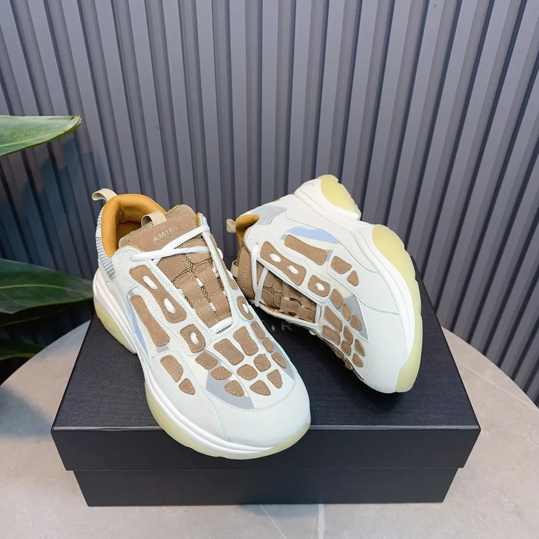 Men's shoes 💰740💰 AMIRI AMIRI fashion brand hot sale 🔥 Available all year round ✅ Official website synchronization Imported fabrics 1⃣️ vs 1⃣️ replica, original factory special original sole, 38-45 (38.45. Non-refundable)